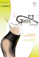 Rajstopy - RAJSTOPY GATTA BODY SLIMMER 20 (kolor golden, rozmiar 4) - miniaturka - grafika 1
