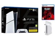 Konsole Playstation - PLAYSTATION 5 Slim Digital Edition 1TB D Chassis + Napęd optyczny Killing Floor 3 Edycja Day One Biało-czarny - miniaturka - grafika 1