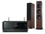 Kino domowe - Yamaha RX-V6A (czarny) + Tesi 6 (mokka) - miniaturka - grafika 1