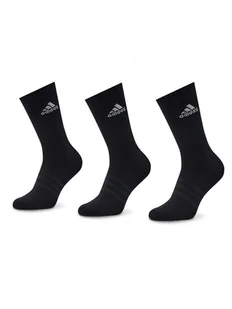adidas Zestaw 3 par wysokich skarpet unisex Cushioned Crew IC1310 Czarny - Skarpetki damskie - miniaturka - grafika 1