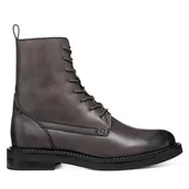 Botki damskie - Botki Geox D Serilda D46WYG 00043 C6029 Brązowy - miniaturka - grafika 1