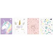 Zeszyty szkolne - Interdruk Zeszyt A5/16k kratka Int Trends Girls A 20 - miniaturka - grafika 1