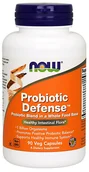 Układ pokarmowy - NOW FOODS Probiotic Defense (Probiotyk, Układ pokarmowy) 90 Kapsułek wegetariańskich - miniaturka - grafika 1