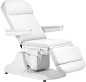 Fotele kosmetyczne - Fotel kosmetyczny elektr. azzurro 891 biały - miniaturka - grafika 1