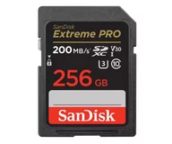Karty pamięci - SanDisk SDXC 256GB Extreme Pro 200/140 MB/s V30 UHS-I U3 - miniaturka - grafika 1