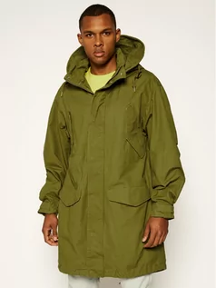 Kurtki męskie - Tommy Hilfiger Parka LEWIS HAMILTON Lh MW0MW13370 Zielony Regular Fit - grafika 1