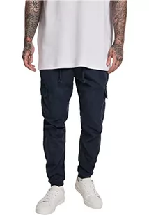 Urban Classics Men's Spodnie Męskie Cargo, Niebieski (Navy), Rozmiar L - Spodnie męskie - miniaturka - grafika 1