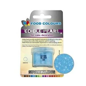PUDROWA BŁYSZCZĄCA POSYPKA DO TORTÓW AZURE BLASH EDIBLE PEARL 4,1G - Dodatki do ciast w proszku - miniaturka - grafika 1