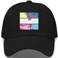 Czapki i chusty sportowe męskie - Czapka Z Daszkiem Dziecięca THREE ANIME PERSONS Czarny Na Lato Różne Wzory - miniaturka - grafika 1