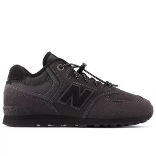 Buty sportowe damskie - Buty New Balance GV574HB1 - czarne - grafika 1