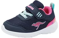 Buty dla dziewczynek - KangaROOS Ky-lilo Ev sneakersy dziewczęce, Dk Navy Fandango Pink, 22 EU - miniaturka - grafika 1