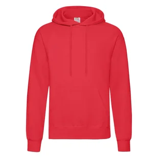 Bluza męska z kapturem Hooded Sweat Fruit of the Loom - Czerwony XXL - Bluzy męskie - miniaturka - grafika 1