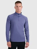 Bielizna sportowa męska - 4F Bielizna termiczna ocieplana (góra) męska - granatowa XXL - miniaturka - grafika 1