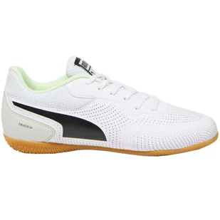 Buty piłkarskie dla dzieci Puma Truco III IT białe 106935 07-37,5 - Piłka nożna - miniaturka - grafika 1