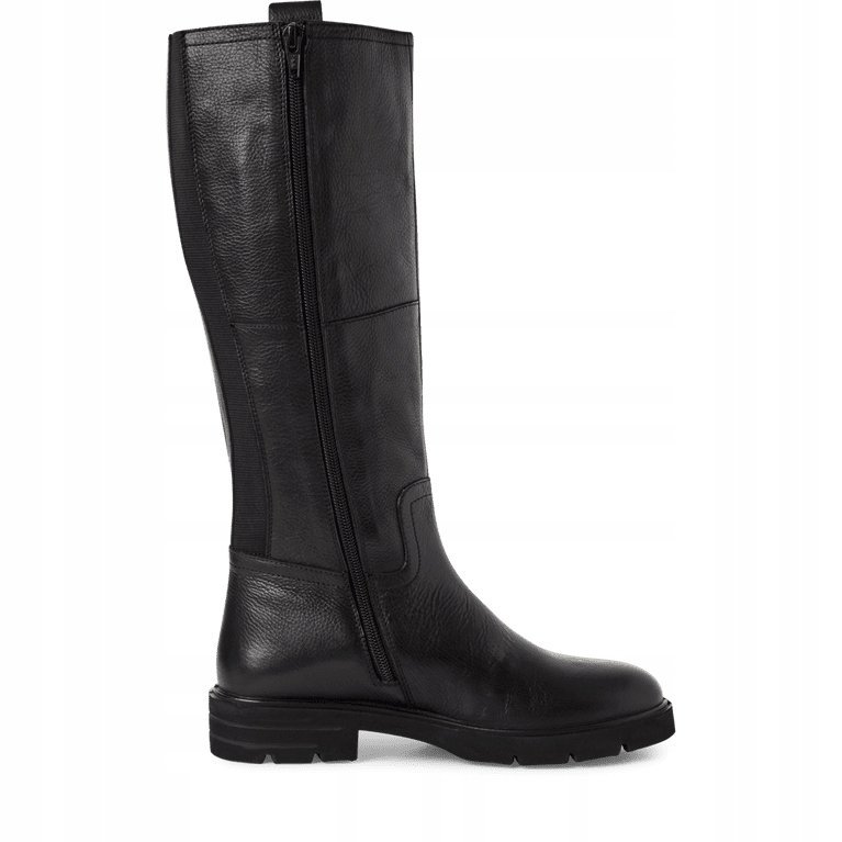 Tamaris Stylowe Czarne Kozaki z Naturalnej Skóry 1-25616-45-001 r.39