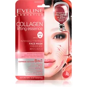 Maseczki do twarzy - Eveline Maska płachtowa Collagen 20ml - miniaturka - grafika 1
