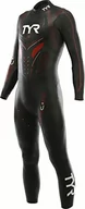 Kąpielówki męskie - TYR Tyr męski Mens Hurricane C5 Wetsuit Combi naison Triathlon, czarny, m HCCVM6A - miniaturka - grafika 1