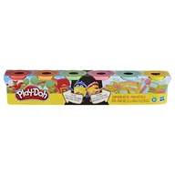 Zabawki kreatywne - Hasbro Zestaw mas plastycznych 3+3 tuby do dzielenia się, Rainbow - miniaturka - grafika 1
