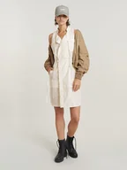 Sukienki - G-Star Sukienka w kolorze białym - miniaturka - grafika 1