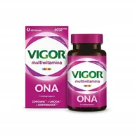 Witaminy i minerały - Vigor Multiwitamina Ona 60 tabletek - miniaturka - grafika 1
