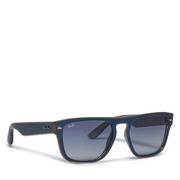 Okulary przeciwsłoneczne - Okulary przeciwsłoneczne Ray-Ban 0RB4407 Blu Gray Transp Light Brown 67304L - miniaturka - grafika 1