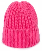 Czapki damskie - Polska wywijana gruba czapka Sugar cz23804-1 - miniaturka - grafika 1