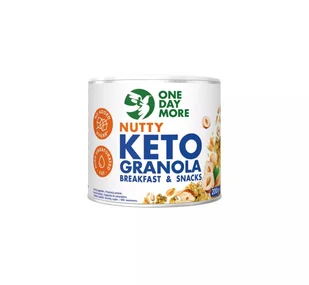 OneDayMore Granola KETO orzechowa 200 g - Płatki śniadaniowe i musli - miniaturka - grafika 1