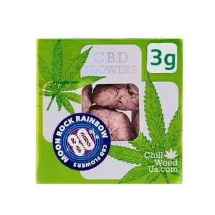 Incannation, Susz konopny cbd moon rock rainbow 80% chill weed us, 3 g - Zioła - miniaturka - grafika 1