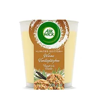 Świece - Air Wick Świeca zapachowa w szkle – zapach: wanilia i jaśmin – czas palenia do 20 godzin – zawiera naturalne olejki eteryczne – 6 x 105 g świecy zapachowej w kolorze białym - miniaturka - grafika 1