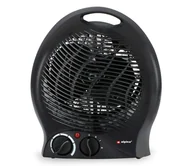 Wentylatory - Wentylator z elementem grzejnym 1000/2000W/230V czarny - miniaturka - grafika 1