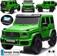 Pojazdy elektryczne dla dzieci - Jokomisiada Auto na akumulator Mercedes G klasa 63 AMG 4x4 Panel Radio 2osoby 24V - miniaturka - grafika 1