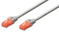 Kable miedziane - Digitus Kabel patch-cord UTP CAT.6 grau 15,0m 15 LGW DK-1612-150 - miniaturka - grafika 1