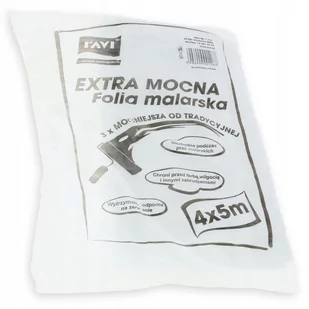 Folia malarska ochronna Ravi 4 x 5 m - Folie i taśmy malarskie - miniaturka - grafika 1