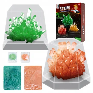 Hodowla Kryształów Dla Dzieci Eksperyment Mały Naukowiec Kryształy Zestaw - Mały naukowiec Hodowla Kryształów Dla Dzieci Eksperyment Mały Naukowiec Kryształy Zestaw - Mały naukowiec - miniaturka - grafika 1