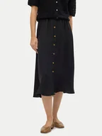 Spódnice - Vero Moda Spódnica midi Melaney 10304134 Czarny Regular Fit - miniaturka - grafika 1