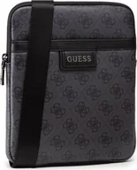 Nerki - Guess, Vezzola, Textile Crossbody Bag, Black, 19 x 24 x 2cm, For Women For Women - miniaturka - grafika 1