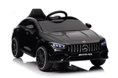 Pojazdy elektryczne dla dzieci - Auto Na Akumulator Mercedes CLA 45s AMG Czarny Lakierowany 4x4 - miniaturka - grafika 1