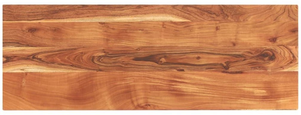 Blat stołu, 140x60x3,8 cm, prostokątny, lite drewno akacjowe