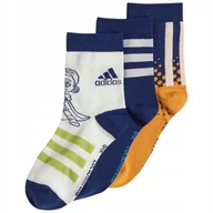 Skarpetki damskie - Skarpety dla dzieci adidas Star Wars Young Jedi 3P IU4870 28-30 - miniaturka - grafika 1