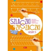 Edukacja przedszkolna - Dragon Szlaczki i zygzaczki Zeszyt 5 - miniaturka - grafika 1