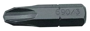 Gedore Bit z końcówką krzyżową PH 1 Gedore 6541240 stal specjalna Chromowo-wanadowa Oksydowany 25 mm C 6.3 10 szt - Akcesoria do elektronarzędzi - miniaturka - grafika 1