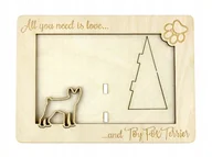 Ramki na zdjęcia - Amerykański toy terier ramka na zdjęcie z psem - miniaturka - grafika 1