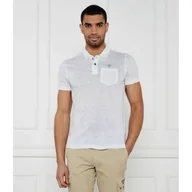 Koszule męskie - Aeronautica Militare Lniane polo Regular Fit - miniaturka - grafika 1
