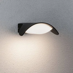 Paulmann kinkiet zewnętrzny LED Mesana, antracyt 24 cm aluminium IP44 - Lampy ogrodowe - miniaturka - grafika 1