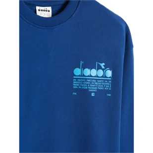 Bluza DIADORA SWEATSHIRT CREW MANIFESTO - Bluzy męskie - miniaturka - grafika 6