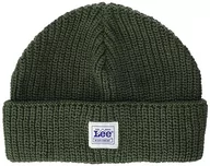 Czapki damskie - Lee Męska czapka typu beanie, zielony, jeden rozmiar - miniaturka - grafika 1