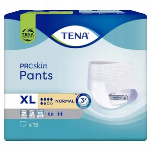 SCA Tena ESSITY+SCA Pants ProSkin Normal XL Majtki chłonne, 15 sztuk - Pieluchy dla dorosłych - miniaturka - grafika 2
