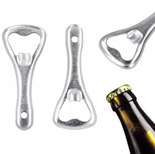 Otwieracz do piwa butelek kapsli napojów metal x2 - Korkociągi i otwieracze - miniaturka - grafika 1