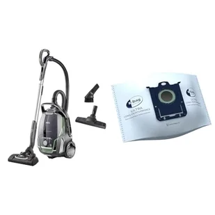 Aeg Vx9-2-Öko Odkurzacz, Czarny, 850 WW 230 VV & AEG GR210S s-bag Ultra Long Performance worki do odkurzacza - Worki do odkurzaczy - miniaturka - grafika 1