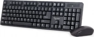 Klawiatura + mysz HP Gembird Wireless Desktop Set KBS-W-01_LT Keyboard and Mouse Set Wireless Mouse included US/LT Black Numeric keypad - Zestawy myszka + klawiatura - miniaturka - grafika 1